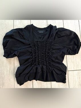 Simone Rocha Cotton Ruched Top - Size S